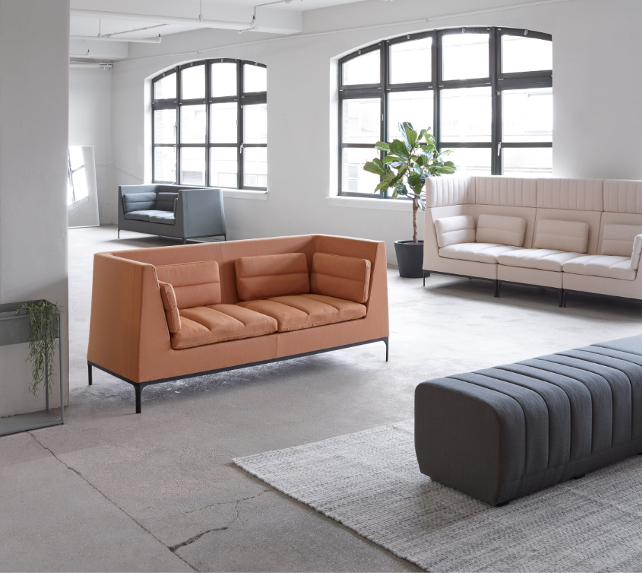 Allemuir Haven Sectional Sofas and Ottoman