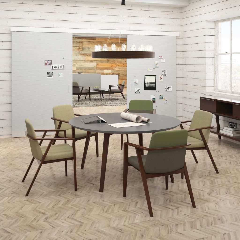 Bourne Seating and Tables by JSI