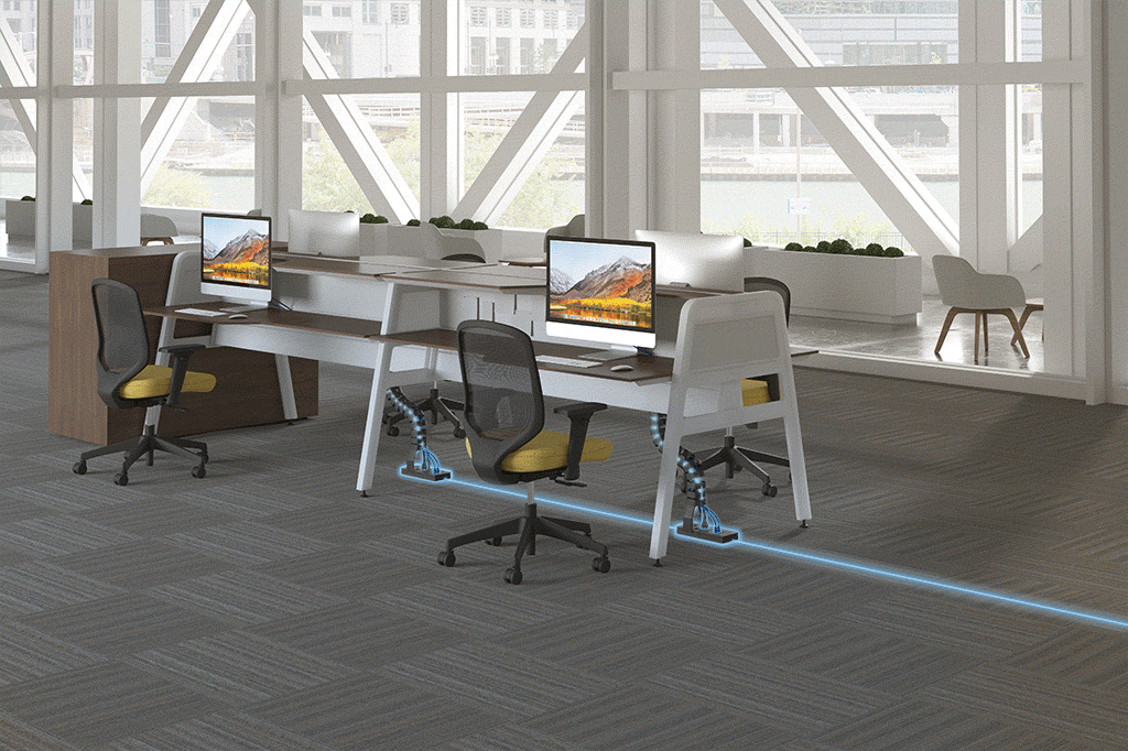 Connectrac Flex Raceway Cable Management System Corporate Office