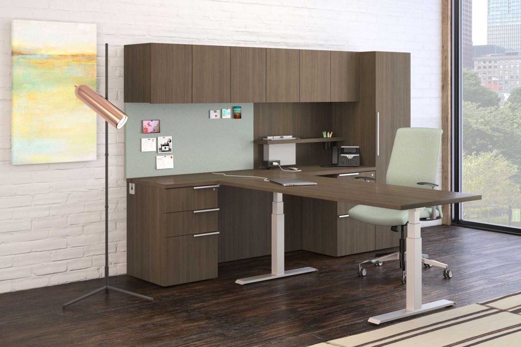 Flux Casegood Private Office Furniture by JSI