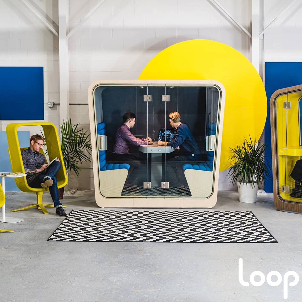 Loop Dual Office Phone Booths