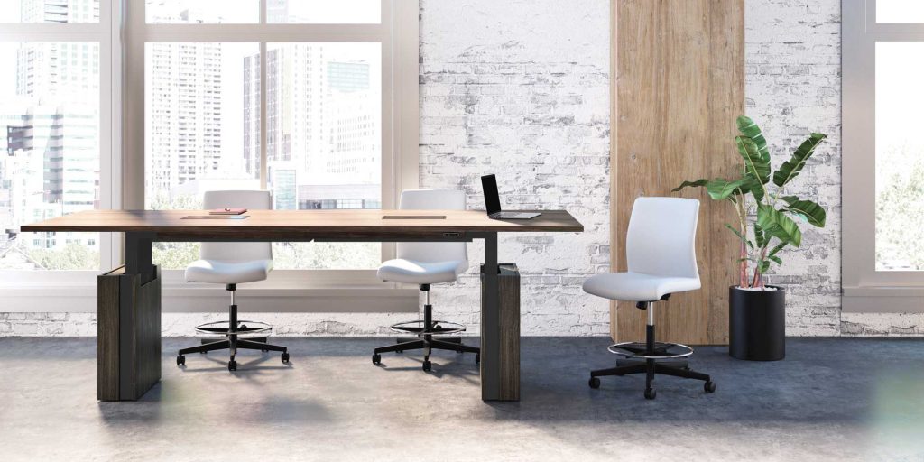 Native Collection Sit Stand Desk Task Chair by JSI