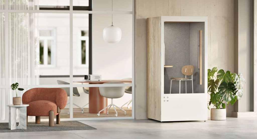 OFS Phone Booth in an office space