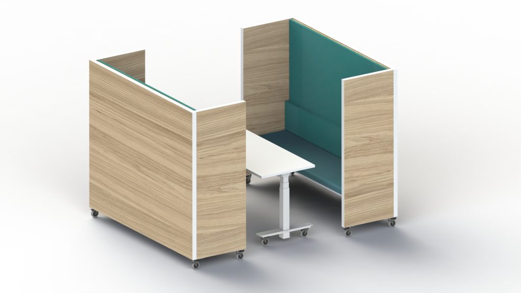 Swiftspace Dos Bench Mobile Privacy Booth