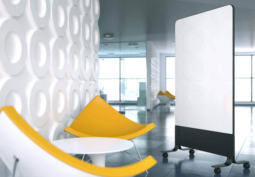 be! Mobile Dry Erase Board Products by Clarus