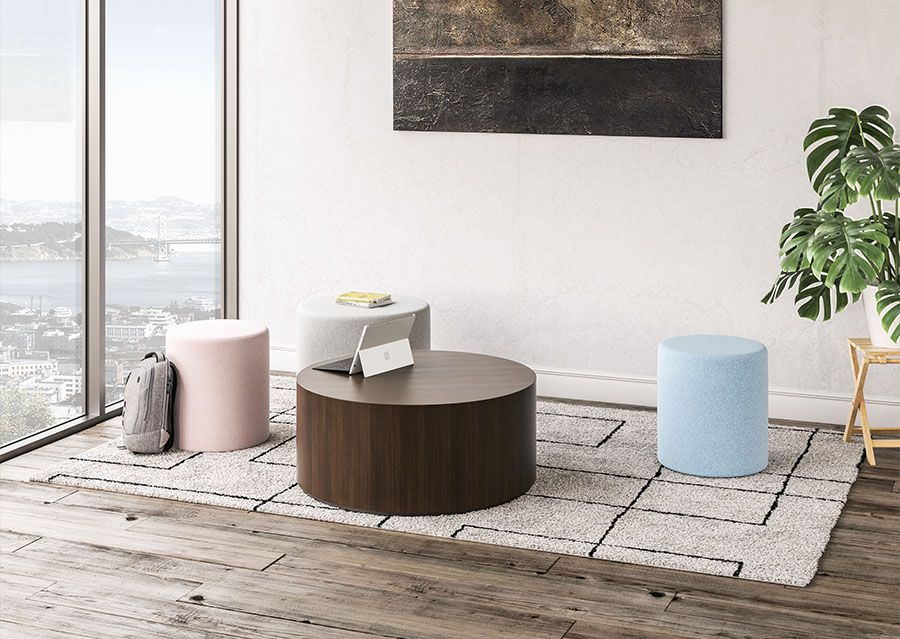 JSI Prost Classic wood or laminate occasional tables