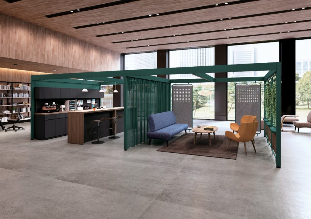 Lives Post+Beam for cafe setting